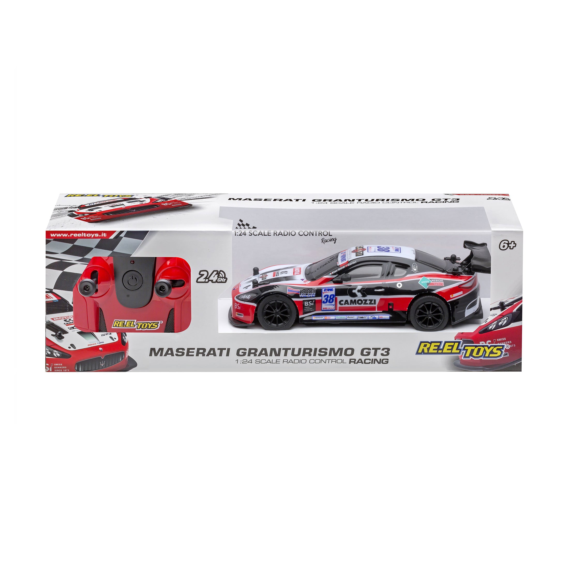 1:24 ラジコン グラントゥーリズモ GT3 レッド – ROW Maseratistore