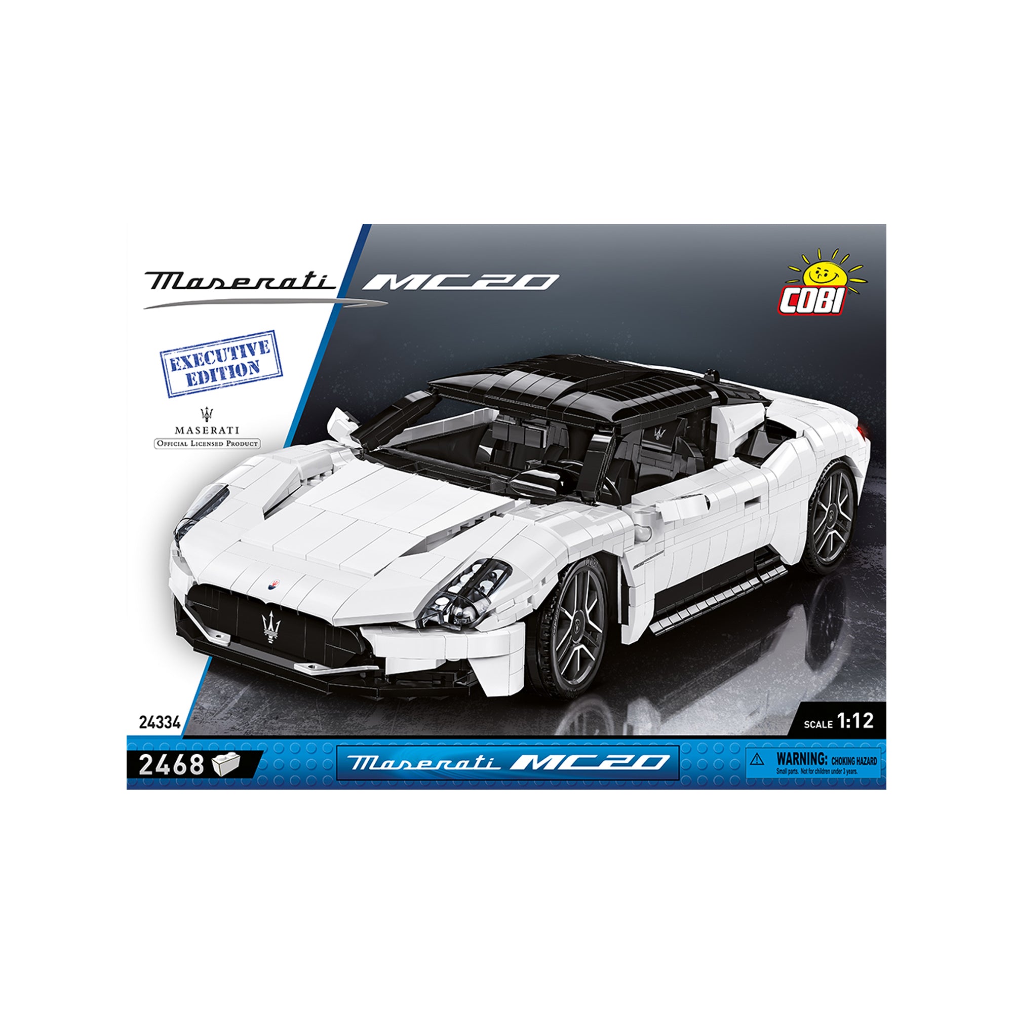 1:12 玛莎拉蒂MC20 白色跑车搭建模型- 限量版– ROW Maseratistore