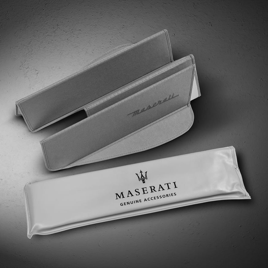 マセラティ　レヴァンテ　純正サンシェード 楽天市場】USマセラティ純正 専用設計 Levante ロゴ & Maserati