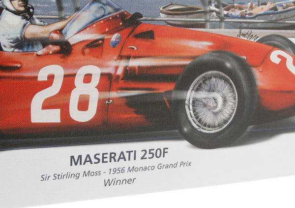 Maserati 250F – スターリング・モス 1956年 モンツァ・グランプリ – ROW Maseratistore