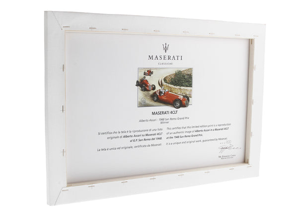 MASERATI 250F – Ascari 1948圣利摩大奖赛