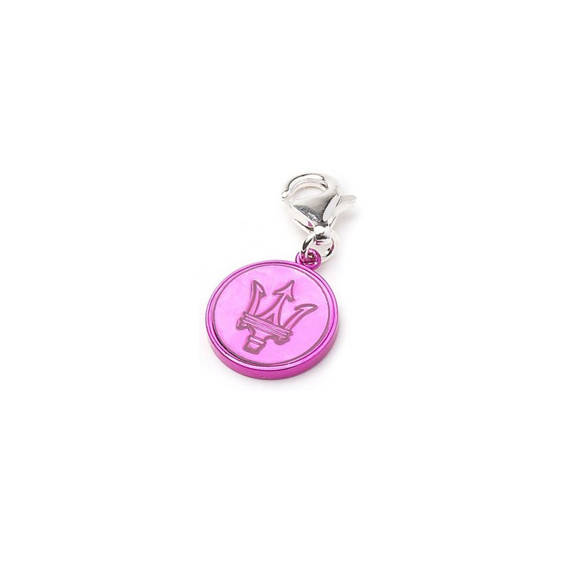 Pink Medal Charm