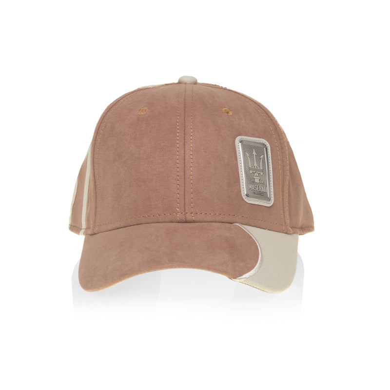 CAP, BEIGE-WHITE