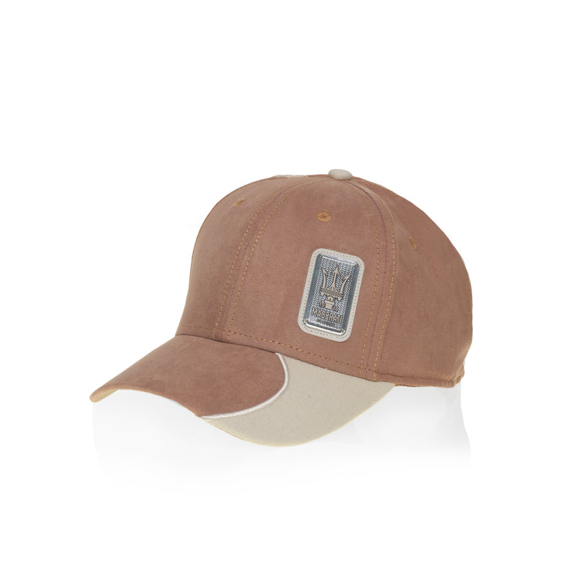 CAP, BEIGE-WHITE