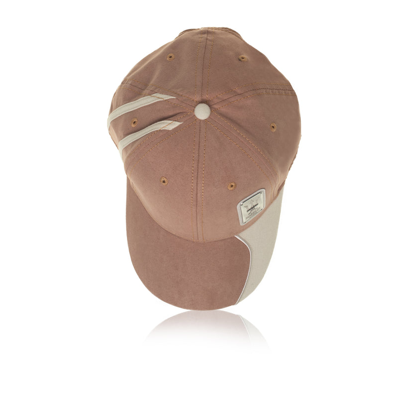 CAP, BEIGE-WHITE