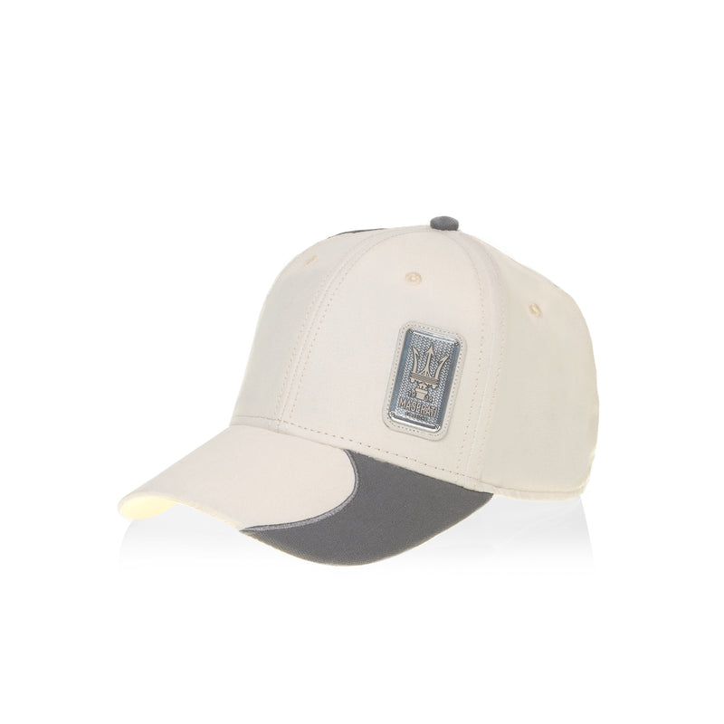 CAP, WHITE-CHARCOAL GREY