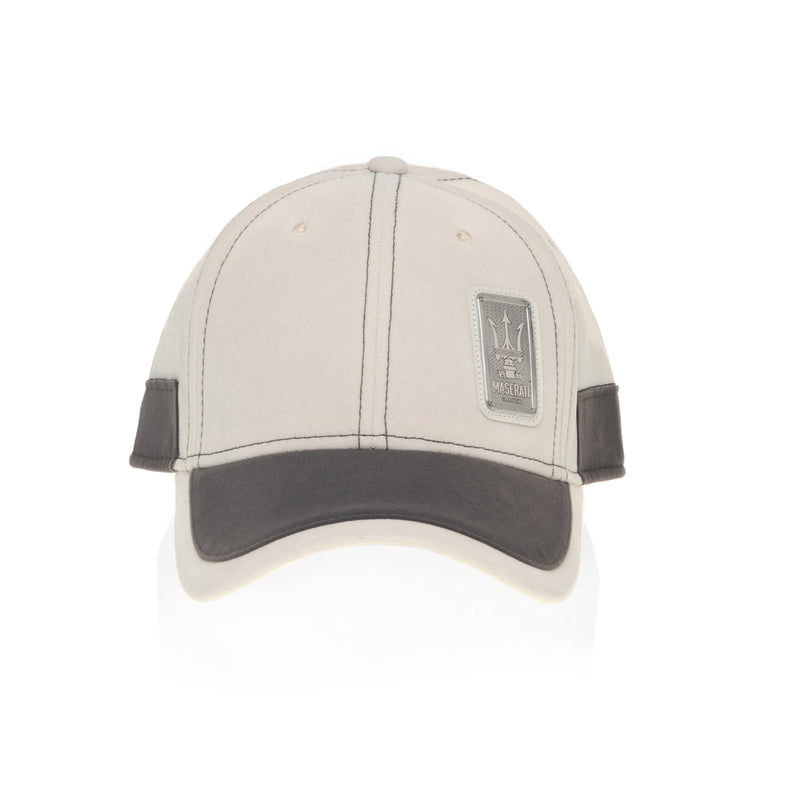 VELVET CAP, WHITE-CHARCOAL GREY