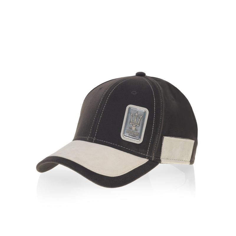 VELVET CAP, CHARCOAL GREY-WHITE