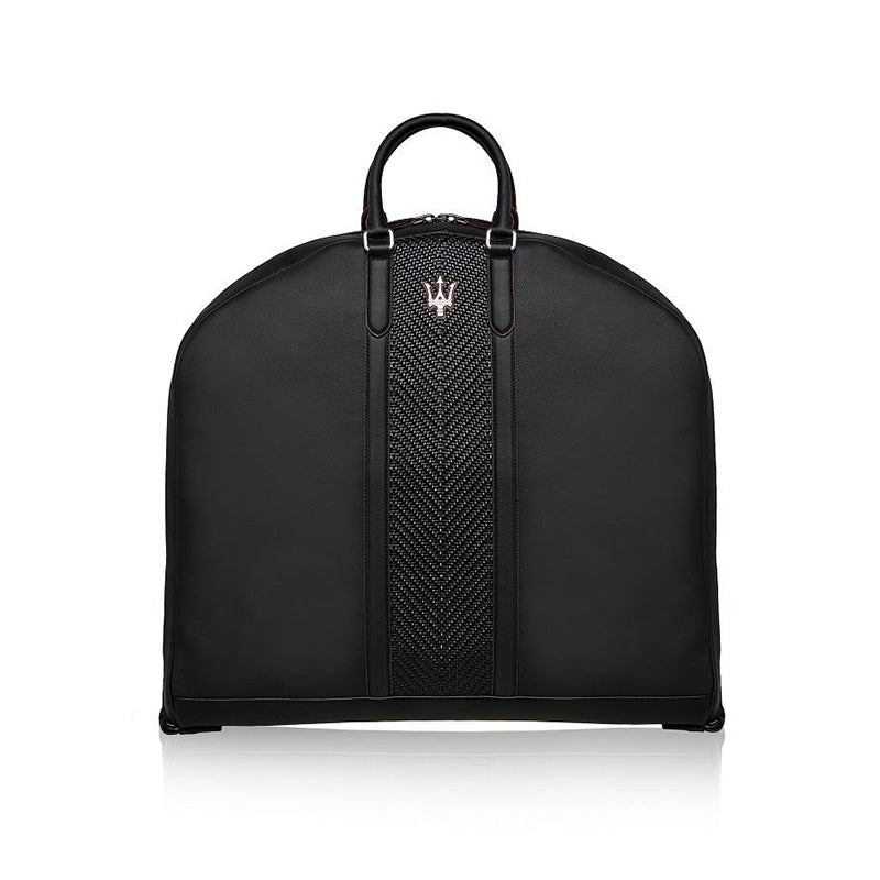 PELLETESSUTA™ black garment bag by Zegna