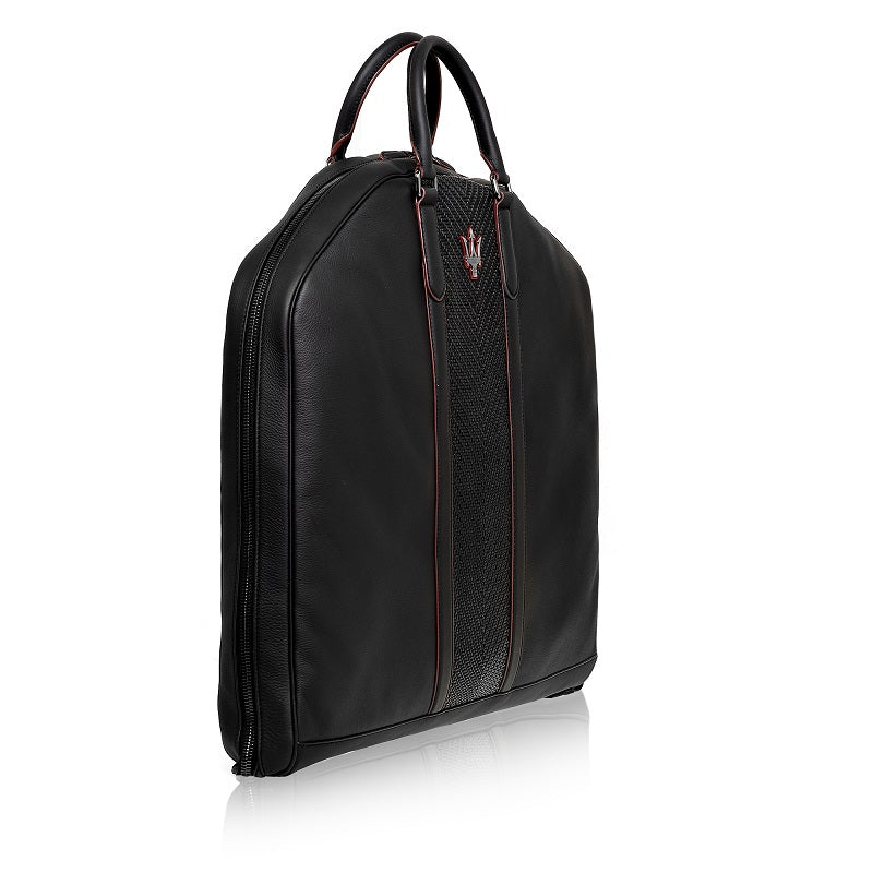 PELLETESSUTA™ black garment bag by Zegna