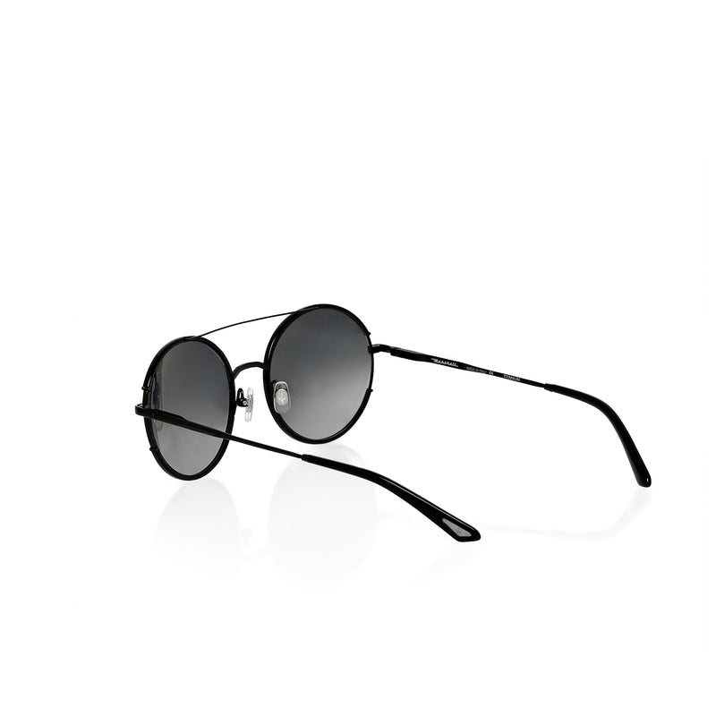 男士太阳眼镜，钛合金镜框，渐变灰色镜片(ms50302)