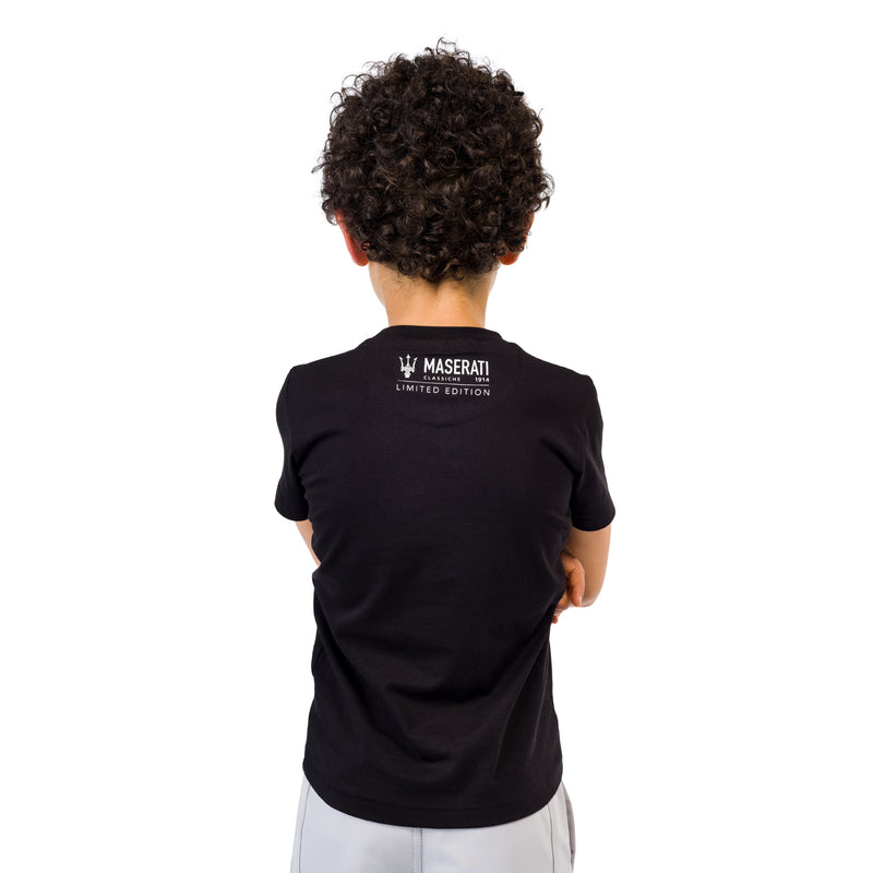 Ghibli 黑色男童 T 恤 