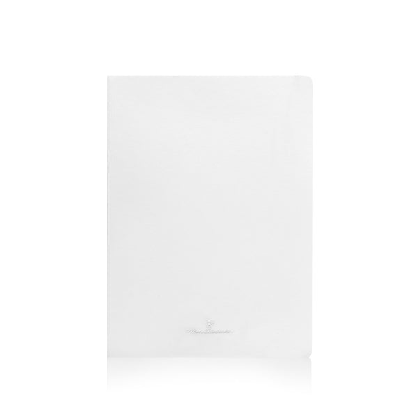 Masterlogo White Notebook