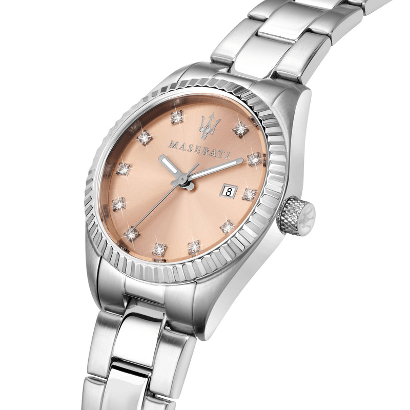 Competition Lady 3H Watch - Rose Gold Dial (R8853100509)