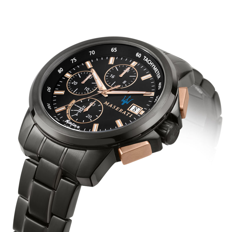 Successo Chrono Solar Edition Watch - Black (R8873645001)