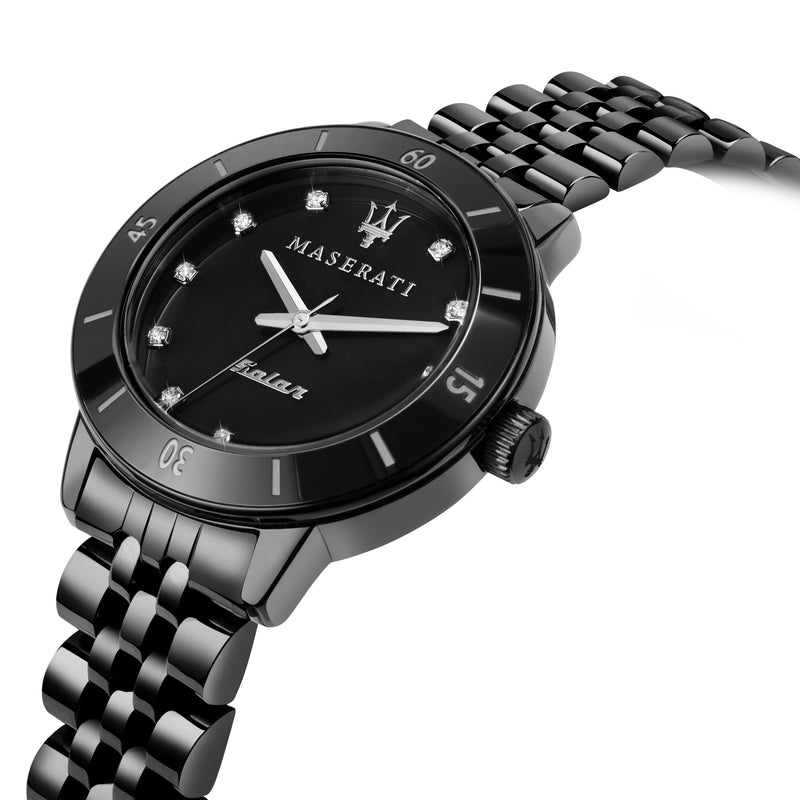 Successo Lady 3H Solar Edition Watch - Black Dial (R8853145501)