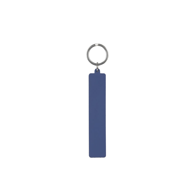 Blue Keychain with Maserati Script