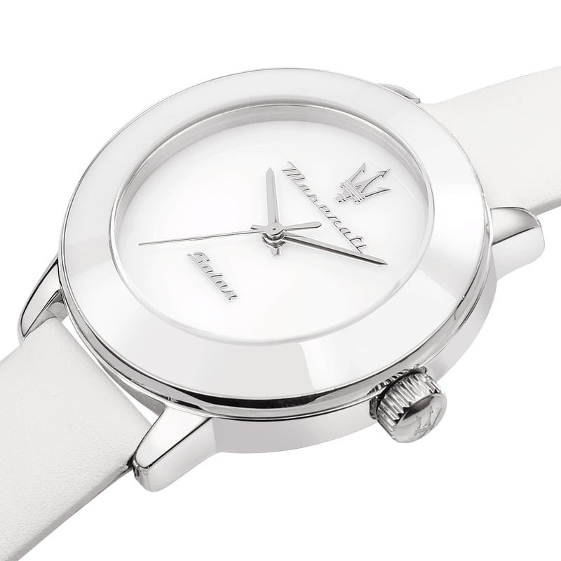 Successo Lady 3H Solar Edition Watch - White (R8851145502)