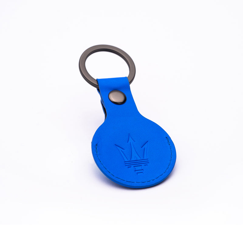 Blue Airtag Keychain