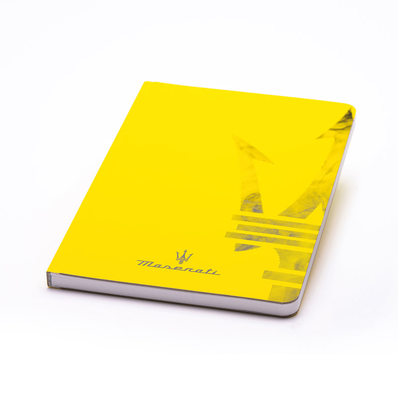 Yellow-Black Stone Paper Notebook