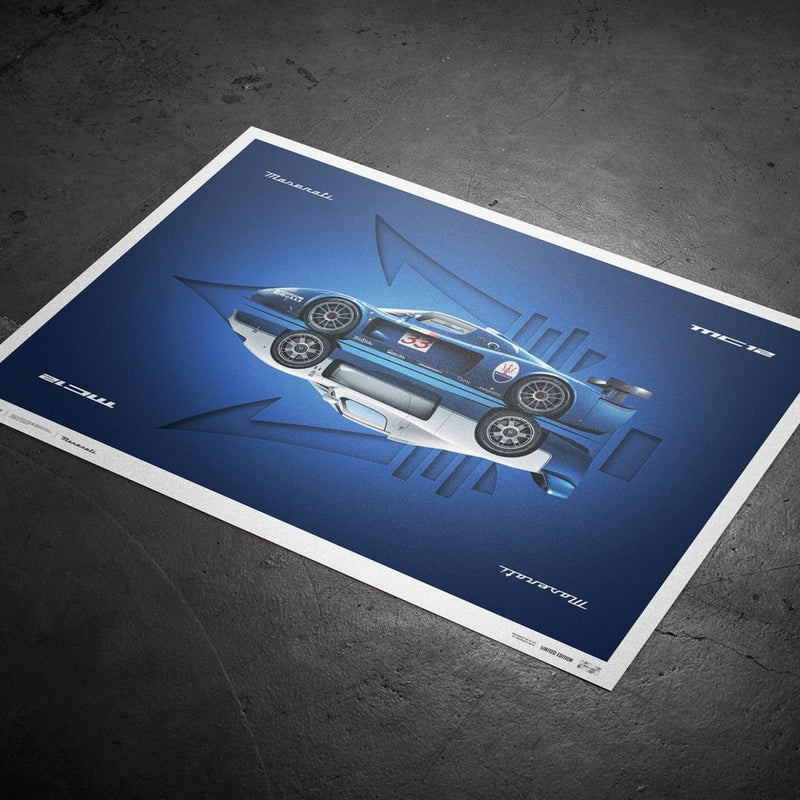 デザインポスター MC12 サイドビュー- 限定版