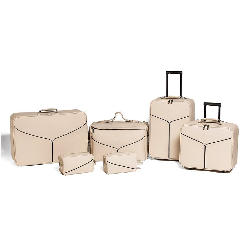 Quattroporte (from MY2013) Luggage set beige leather/black lining