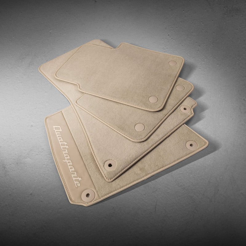 Branded Floor Mats - Left Hand Drive Dual zone - Sand (from assembly n.4024120) - Quattroporte
