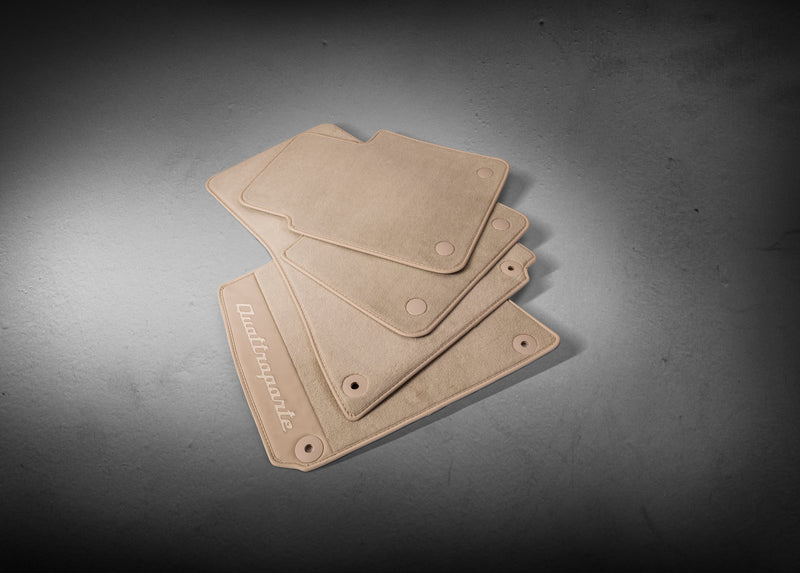 Branded Floor Mats  - Left Hand Drive Four-zone - AWD Traction  - Sand (from assembly n.4024120) - Quattroporte
