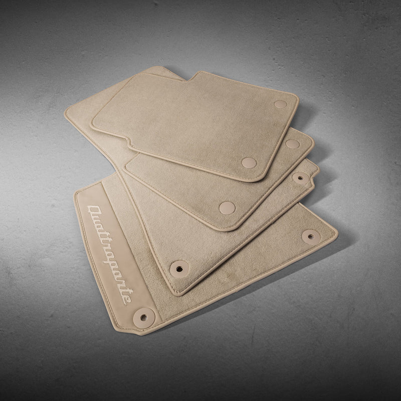 Branded Floor Mats  - Left Hand Drive Four-zone - AWD Traction  - Sand (from assembly n.4024120) - Quattroporte