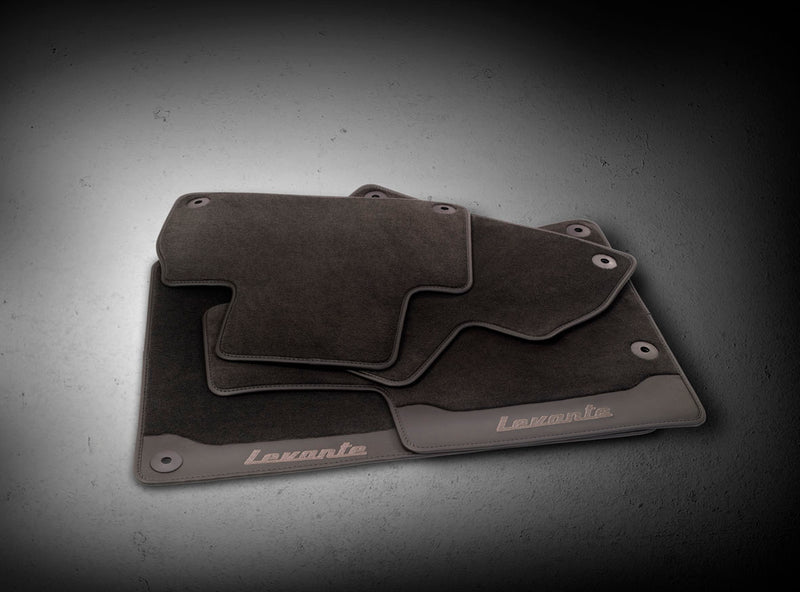 Branded Floor Mats - Right Hand Drive - Brown (up to MY18) - Levante